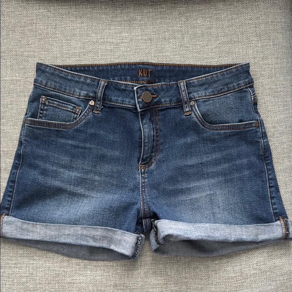 Kut from the Kloth Women's Blue Denim Shorts